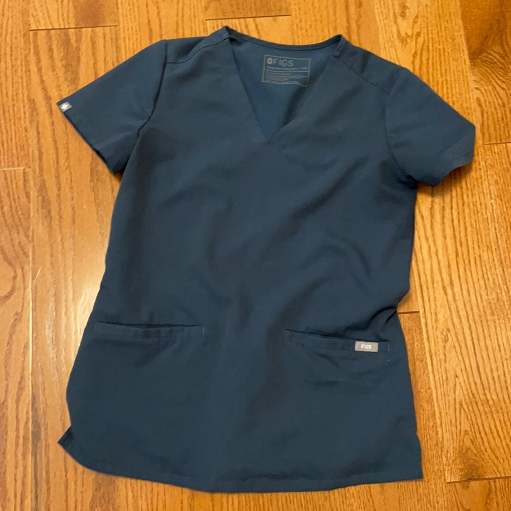 Figs scrub top xxs